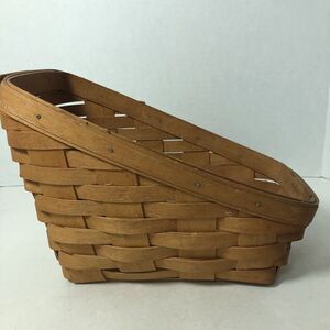Longaberger Slanted Basket 10"‎ x 7" x 7" x 3" Basic Basket Only 1995